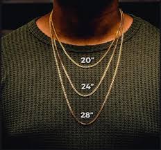With your verniers first measure the 'wire size', that is the size of the wire that was bent to make into the links. What Length Chain Should You Buy Men Saints Gold Co