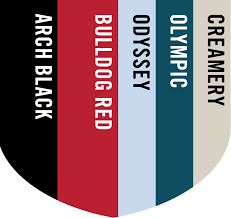 Color Brand Toolkit University Of Georgia Black Color Palette Black And Red Color