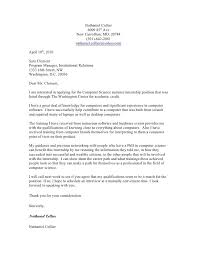 Cover letters are your first impression, so make it a good one. Cover Letter Template Computer Science Resume Examples Cover Letter Example Cover Letter For Internship Resume Cover Letter Examples
