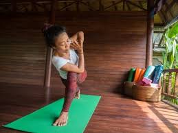 Ubud Yin Yoga Class Zen Out With Downward Dog And Child Pose Taksu Yoga Ubud Image Certified Instru Travel Leisure Magazine Travel And Leisure Yin Yoga Class