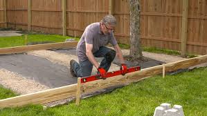 The slab is only 6 below. Planning A Floating Deck