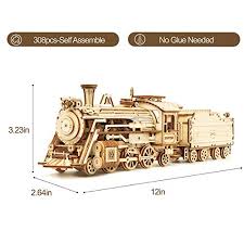 He's extremely good with puzzles and building things. Rokr 3d Wooden Puzzle For Adults Mechanical Train Model Kits Brain Teaser Puzzles Vehicle Building Kits Unique Gift For Kids On Birthday Christmas Day 1 80 Scale Mc501 Prime Steam Express Pricepulse