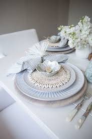 The first shows the materials that you will need. Neutral Beach Themed Table Decor Beach Table Settings Beach Dinner Parties Party Tablescapes