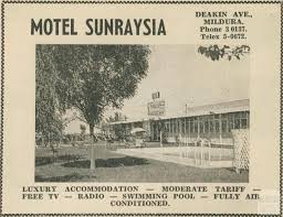 Motel Sunraysia Mildura 1969 Mildura Motel Old Photos