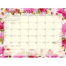 Floral August Calendar 2020 Free Calendar Template Free Printable Calendar Templates August Calendar