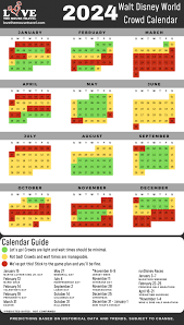 Disney Crowd Calendar 2024