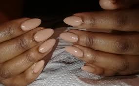 Well you're in luck, because here they come. A Venda Gemini On Twitter Pastel Brown On Short Oval Nails Acrylicnails Nude Showyourclaws Girltalkza