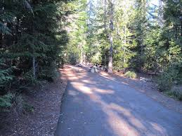 4.5 mi or 3.6 mi. Trillium Lake Campground Mount Hood Oregon