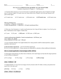 Conversion formula let's take a closer look. Soil Calculative Questions Answers