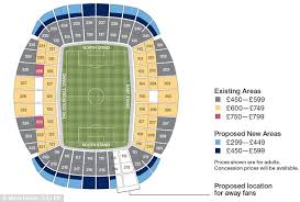 Manchester City Unveil New Drawings For 61 000 Seat Etihad