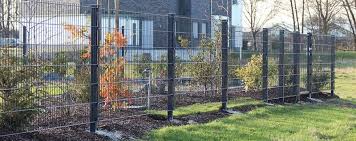 Doppelstabmattenzaun Stabgitterzaun Anthrazit Doppelstabmattenzaun Zaun Gitter