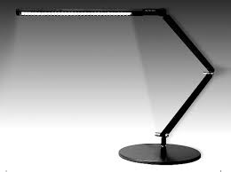 The slimline modern swing arm desk table lamp is a simple led lamp with two standout features: Supersleek Led Desk Lamp Z Bar By Koncept