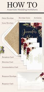 How To Assemble Wedding Invitations Weddingplanningchecklist Wedding Invitations Watercolor Floral Wedding Invitations Wedding Planning