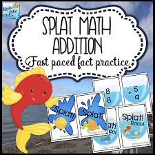 Splat Math Addition Facts Math Facts Addition Math Addition Math