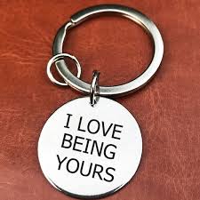 Boyfriend Gift Husband Wedding Gift Boyfriend Keychain Girlfriend Anniversary Gifts Gift Ideas Gift For Him Romantic Gift For Men Wish These cufflinks make adorably romantic personalized valentine's gifts, as they feature a customize the characters in love book to look like you and the recipient, and have the story of your romance printed inside, for the most romantic gift you'll ever give.