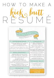 How To Make A Kick Butt Resume Whitney Blake