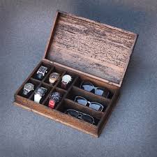 Horloge Box Mannen Horloge Vak Watch Box Voor Mannen Hout Wood Watch Box Mens Watch Box Diy Gifts For Men