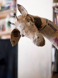 40 Self Do Paper Mache Sculpture Art Examples For Beginners Giraffen Pappmache Papierskulpturen