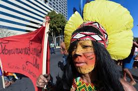 In 2018 they threatened to kill us, she explains of her aggressors, whom the ecuadorian authorities. Brazil Tribal Women Protest Bolsonaro 039 S 039 Genocidal Policies 039 Saudi Gazette
