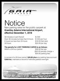 1 private office and 4 coworking spaces available to rent in 8 jalan pju 7/6, mutiara damansara, petaling jaya selangor 47800, malaysia as at 21 june 2021. Airport Parking Fees To Increase Loop Barbados