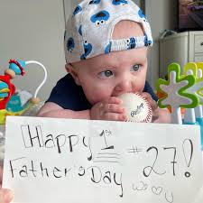 Happy Fathers Day! (1: René Rivera, 2: Blake Parker, 3-4 Victor Rodriguez,  5: James Quinlan, 6: Yu Chang, 7: Chad Wolfe, 8: Nick Wittgren, 9: Carl  Willis, 10: Bryan Shaw)