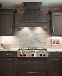 While your backsplash might stain, the materials it. Subway Gray Marble Kitchen Backsplash Tile Backsplash Com Backsplash With Dark Cabinets Dark Kitchen Cabinets Kitchen Design
