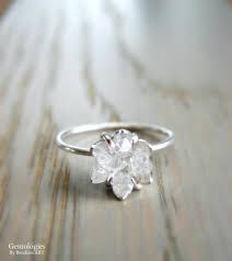 Raw Herkimer Diamond Ring Wedding Day Gift For Woman Raw Etsy In 2020 Herkimer Diamond Ring Crystal Rings Vintage Engagement Rings