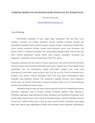 Mobilitas sosial dalam kehidupan sosial budaya. Pdf Dampak Mobilitas Penduduk Dari Pedesaan Ke Perkotaan Latar Belakang