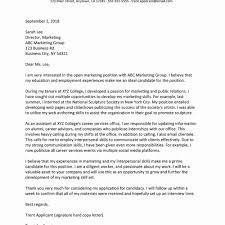 Open Office Business Letter Template Awesome Entry Level Marketing Cover Letter Sample Marketing Cover Letter Business Letter Template Cover Letter