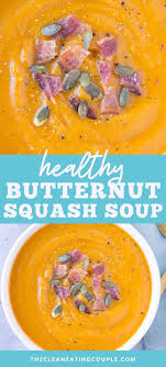 Paleo Butternut Squash Soup Recipe In 2020 Healthy Butternut Squash Paleo Butternut Squash Soup Butternut Squash Soup Healthy