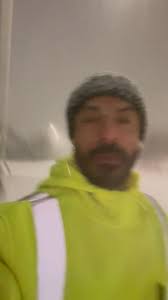 Morning Fam, am I the only crazy one that loves to run in a blizzard? Who  else LOVES this?