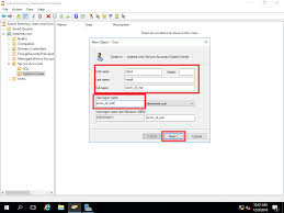 Install Sccm Lab Create Domain Service Accounts
