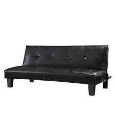 Mini futon, sleeping bags and pillows for dollhouse / miniature toy. Inspire Q Bento Brown Faux Leather Modern Mini Futon Sofa Bed Overstock 6193003