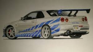 Some of the colouring page names are dodge ram coloring at colorings to and color, create personal coloring of fast and furious spy racers coloring, fast and furious coloring carro dibujo dibujos de autos dibujos de coches, fast and furious cars coloring at colorings to, nissan skyline coloring at colorings to and. 2 Fast 2 Furious R34 Skyline Said Mrkaljevic Draw To Drive