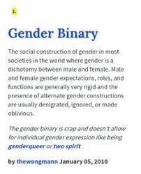 Non binary, for me, just means that you're not exclusively male or female. 23 Gender Binary Ideas Gender Binary Gender Binary