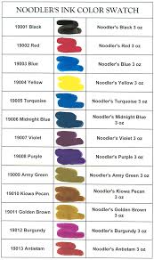 Current Noodlers Ink Colors Noodlers Ink