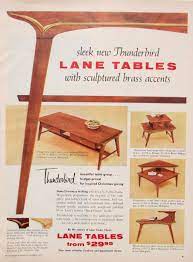 Lane Thunderbird Tables 1956 Mid Century Interior Design Mid Mod Furniture Mid Century Decor