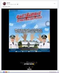 Maksudnya adalah grup wa untuk orang2 yang sudah gede. Cek Fakta Mulai 21 Juli 2021 Warga Jember Lepas Masker Ini Cek Faktanya
