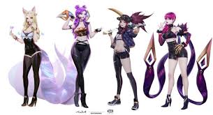 All Kda League Of Legends Lol League Of Legends Character Design