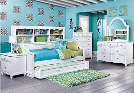 Gabriella Winter White 5 Pc Twin Bookcase Daybed Bedroom Bedroom Design Bedroom Furniture Stores Discount Bedroom Furniture
