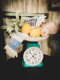 Check spelling or type a new query. Antique Kitchen Scale Diy Farmhouse Clock My Eclectic Treasures