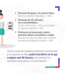 Versiones sobre bombardeo en calamar no son oficiales: Minsaludcol On Twitter Como Se Obtienen Los Listados De Los Grupos Priorizados Para Recibir Las Vacunas Segurasyefectivas Contra La Covid 19 La Respuesta Aqui Https T Co Nqaer6ymde