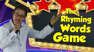 The Rhyming Words Game Rhyming Song For Kids Reading Writing Skills Jack Hartmann Youtube Rhyming Words Rhyming Word Game Phonics Videos