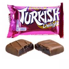 Classic turkish delight is often sold in small cubes plain or containing nuts at markets. Fry S Turkish Delight 51 G