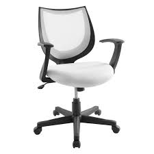 White Back Mesh Viper Arm Office Chair Office Chair Target Office Chairs Mesh Office Chair