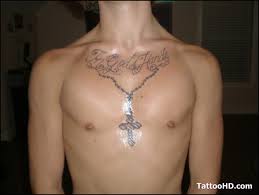 The folded hands and the rosary means the prayer of a saint to almighty jesus. 52 Rosary Tattoos For Men