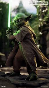 Artstation Star Wars Battlefront Ii Yoda Sanna Nivhede Star Wars Poster Star Wars Images Star Wars Wallpaper