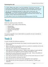 13th Documentary Worksheet Kids Activities