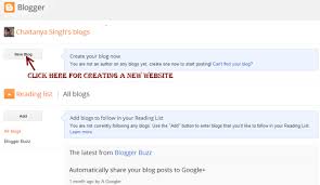 Steps to create a blog through blogger. How To Create A Free Website On Blogspot
