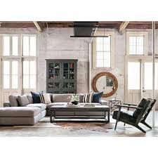 Siza Industrial Loft Grey Metal Frame Stone Top Coffee Table Furniture Store Interior Design Corner Sectional Sofa Modern Furniture Stores